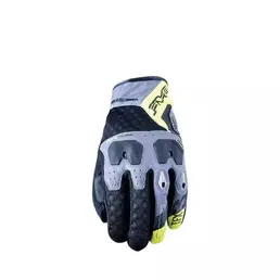 FIVE TFX3 Airflow gloves gris / jaune fluo
