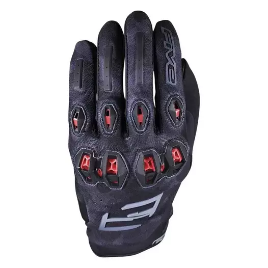 FIVE Stunt Evo 2 gloves Красно-черный (размер: m)
