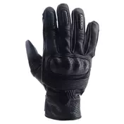 HELSTONS Run Air perforated leather gloves Черный