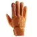 HELSTONS Golf perforated leather gloves Золотистый