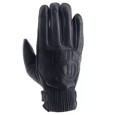 HELSTONS Golf perforated leather gloves Черный
