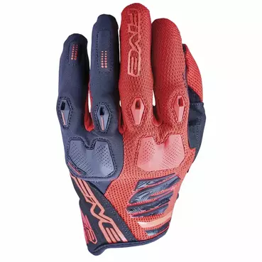 FIVE GLOVES Enduro 2 off-road gloves Красно-черный