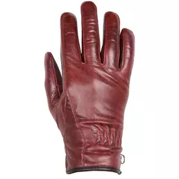 HELSTONS Cream gloves rouge / bordeaux