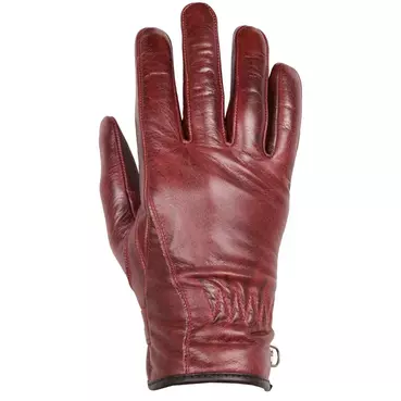 HELSTONS Cream gloves rouge / bordeaux
