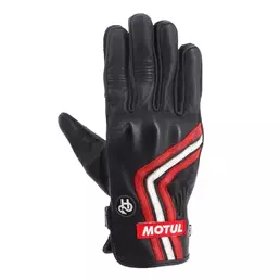 HELSTONS Motul Oil leather gloves Черный