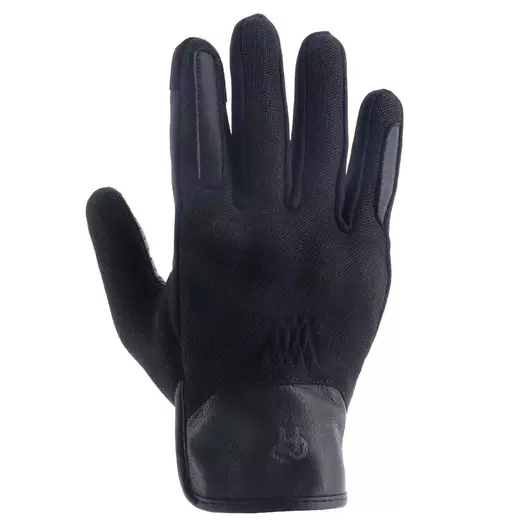 HELSTONS Saxo perforated leather gloves Черный