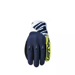 FIVE E3 Evo gloves jaune fluo / bleu