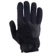 HELSTONS Dune perforated leather gloves Черный