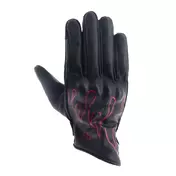 HELSTONS Rod Air perforated leather gloves Красно-черный