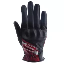 HELSTONS DS Air woman perforated leather gloves Черный