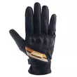 HELSTONS Cars Air perforated leather gloves Black / Beige / Gold