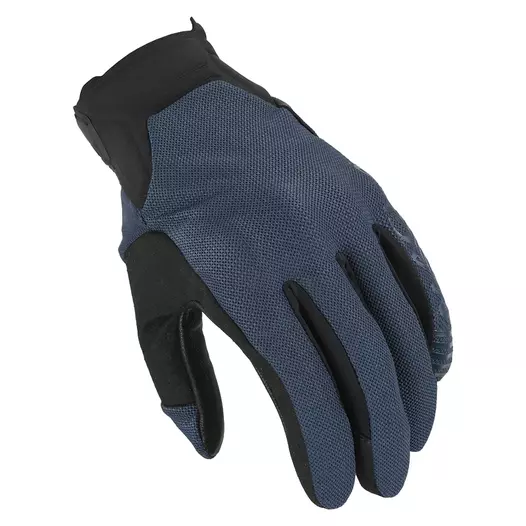 MACNA Obtain perforated leather gloves Синий (размер: m)