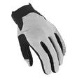 MACNA Obtain perforated leather gloves light grey / black (размер: m)