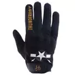 HELSTONS Thunderbolt perforated leather gloves Черный (размер: 10)