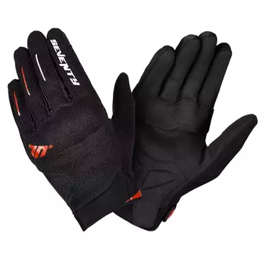 SEVENTY DEGREES SD-C40 Asphalt summer gloves Красно-черный