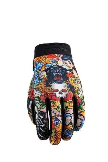 Five Planet Tattoo Cougar мотоперчатки текстильные