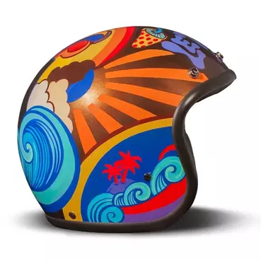 DMD Retro open face helmet Поездка
