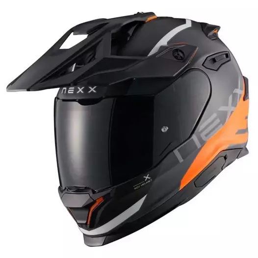 NEXX Y.Travl Quest full face helmet Orange Matt