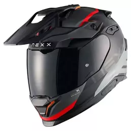 NEXX Y.Travl Quest full face helmet Black / Red Matt