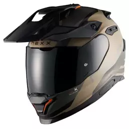 NEXX Y.Travl Quest full face helmet Sand / Grey Matt