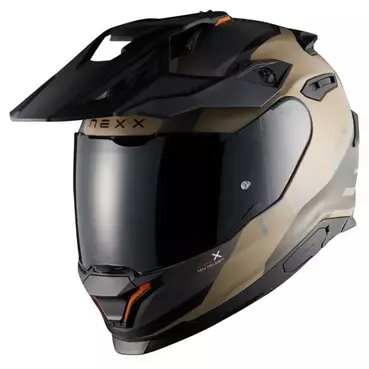 NEXX Y.Travl Quest full face helmet Sand / Grey Matt
