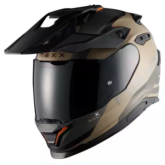 NEXX Y.Travl Quest full face helmet Sand / Grey Matt