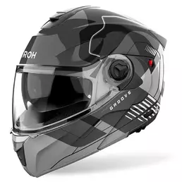 AIROH Specktre Groove modular helmet Grey gloss