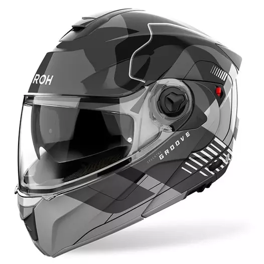 AIROH Specktre Groove modular helmet Grey gloss (размер: xs)