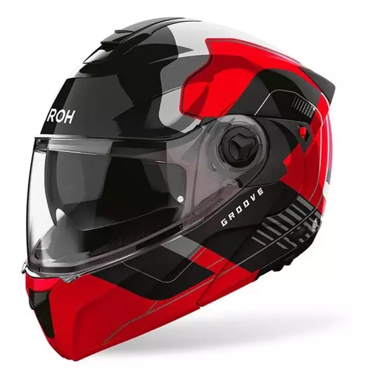 AIROH Specktre Groove modular helmet Red Gloss (размер: xs)