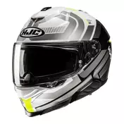 HJC I71 Viz full face helmet Grey / Fluo Yellow