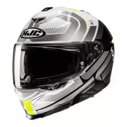HJC I71 Viz full face helmet Grey / Fluo Yellow (размер: m)