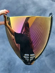 Визор FliteShield для шлема Icon Airflite фиолетовый зеркальный IC-06