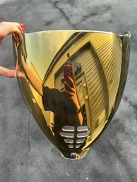Визор FliteShield Gold Pro для шлема Icon Airflite бронзовый зеркальный IC-06