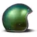 DMD Retro open face helmet Rainbow Green
