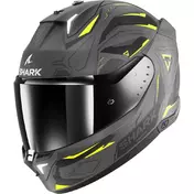 SHARK Skwal i3 Linik Automatic Lights full face helmet Anthracite / Yellow / Black