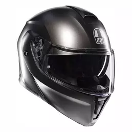 AGV Streetmodular E2206 MPLK modular helmet Matt Asfalto Grey