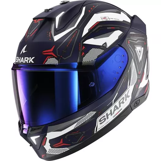 SHARK Skwal i3 Linik Automatic Lights full face helmet Красный