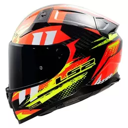 LS2 FF811 Vector II Carbon Tantic full face helmet Hi-Vis Yellow