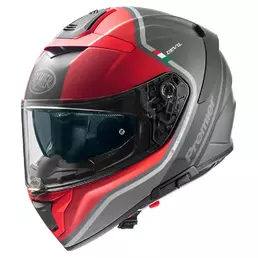 PREMIER HELMETS 23 Devil PH17BM 22.06 Full Face Helmet Красно-серый (размер: s)
