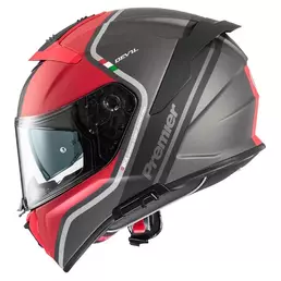 PREMIER HELMETS 23 Devil PH17BM 22.06 Full Face Helmet Красно-серый