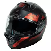 SHARK Skwal i3 RHAD Automatic Lights full face helmet Black / Chrome / Red