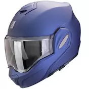 SCORPION EXO-Tech EVO Pro modular helmet металлический синий
