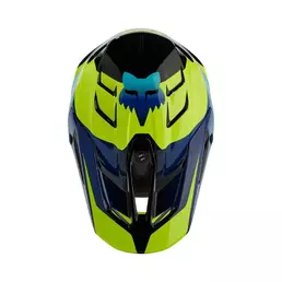 FOX RACING MX V3 Streak off-road helmet Черно-желтый