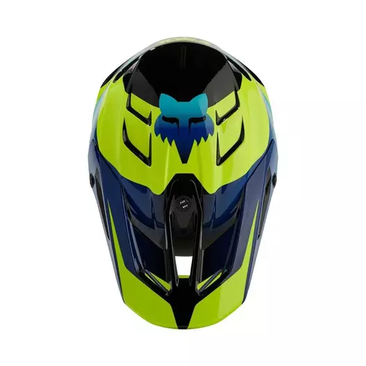 FOX RACING MX V3 Streak off-road helmet Черно-желтый