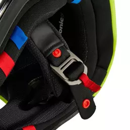 FOX RACING MX V3 Streak off-road helmet Черно-желтый