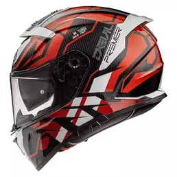 PREMIER HELMETS 23 Devil PH2 22.06 Full Face Helmet Красно-белый