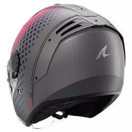 SHARK RS Jet Stride Mat Open Face Helmet Silver / Violet / Blue