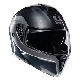 AGV Streetmodular Levico E2206 MPLK modular helmet Grey / Silver