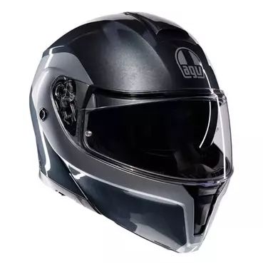 AGV Streetmodular Levico E2206 MPLK modular helmet Grey / Silver
