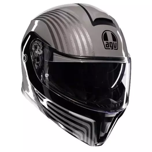 AGV Streetmodular Iseo E2206 MPLK modular helmet Серо-черный (размер: s)